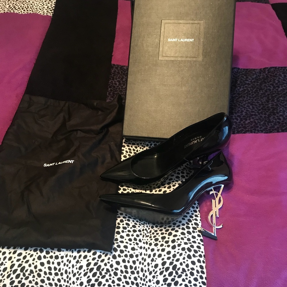 Ysl patent leather pump